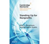 Benjamin Soskis Alan J. Abramson Standing Up for Nonprofits (Copertina rigida)