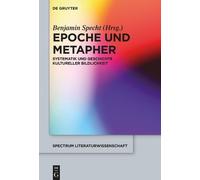 Benjamin Specht Epoche und Metapher (Copertina rigida)