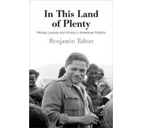 Benjamin Talton In This Land of Plenty (Copertina rigida)
