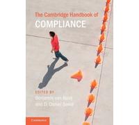 Benjamin van Rooij The Cambridge Handbook of Compliance (Tascabile)