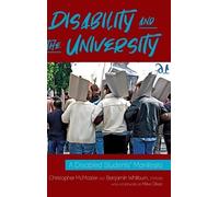 Benjamin Whitburn Disability and the University (Copertina rigida)