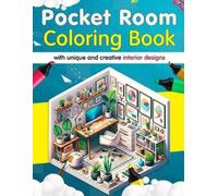 Benjamin Wise Pocket Room Coloring Book, Tiny interior designs (Tascabile)