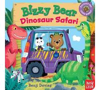 Benji Davies Bizzy Bear: Dinosaur Safari (Libro di cartone) Bizzy Bear