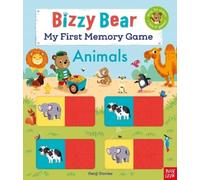 Benji Davies Bizzy Bear: My First Memory Game Book: Animals (Libro di cartone)
