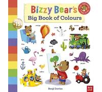 Benji Davies Bizzy Bear's Big Book of Colours (Libro di cartone) Bizzy Bear