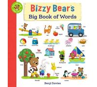 Benji Davies Bizzy Bear's Big Book of Words (Libro di cartone) Bizzy Bear