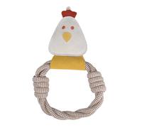 Benji & FloHennifer The Chicken Pelle Scamosciata Giocattolo per Cani (BZ5784)