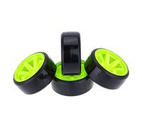 Benkeg Resistente all'Usura 4 Pezzi/Set 1/10 Pneumatici alla deriva Pneumatici per Auto duri per Traxxas Hsp Tamiya Hpi Kyosho sulla Strada Drift Car