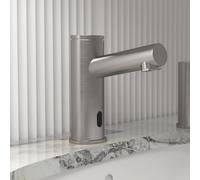 Benkiser Metrix rubinetto lavabo, 1993853, Metrix acciaio inox spazzolato [Rubinetteria Bagno > Rubinetteria Lavabo]