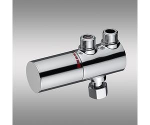 Benkiser Universal valvola termostatica angolare, 3/8" x 3/8", 3515050, Universal cromo [Rubinetteria Bagno > Rubinetti Filtro]