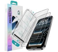 BENKS 2 Pezzi Opaca Pellicola per iPhone 17 Pro Max Vetro Temperato, 3D Copertura Totale Antiriflesso, Anti-Impronte Vetrino, Protezione Schermo Opaca Con Rimozione Automatica della Polvere