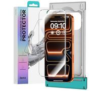 BENKS GlassWarrior AR Vetro Temperato per iPhone 17 Pro Max Pellicola, Copertura Totale 3D, Antiriflesso, Rimozione Automatica della Polvere, Alta Definizione e Antiriflesso