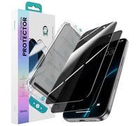 BENKS Privacy Pellicola Protettiva per iPhone 17 Pro 6,3 Pollici, 26° Reali Anti-Spy, 3D Copertura Completa Vetro Temperato Anti-Spia, Rimozione Automatica Della Polvere, Antigraffio, 2 Pezzi