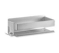 BENKSTEIN Mensola per doccia, da appendere o forare, anche senza forature, per doccia e altri oggetti