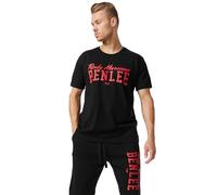 BENLEE Donley - Maglietta da uomo Regular Fit, nero/rosso, XL