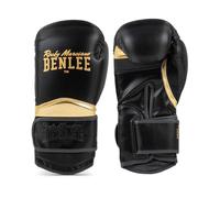 BENLEE Guantoni da boxe in ecopelle Glance 14 oz, nero/oro