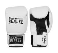BENLEE Guantoni da boxe in ecopelle Rodney 10 oz, bianco/nero