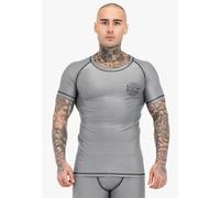 Benlee Limehills Short Sleeve Base Layer Grigio XL Uomo