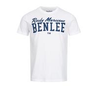 T-shirt Benlee Logo manica corta bianco blu - L