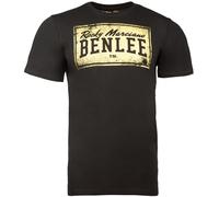Benlee Boxlabel, Box Label-Maglietta da Uomo, vestibilità Regolare, con Logo, Taglia L, Colore: Nero, XL (UK L)