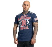 Benlee Men's Gymnasium T-Shirt, 191088, Slim Fit, Uomo, Blue (Navy), S