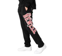 BENLEE Pantaloni da Jogging da Uomo, vestibilità Normale, Moss, Nero/Rosso/Bianco, XXL