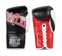 BENLEE Rocky Marciano Unisex - Adulto Big Bang Leather Contest Gloves, Black, 10 oz L