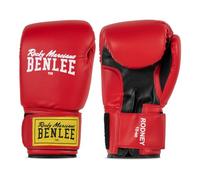 Benlee Rocky Marciano Rodney Guantoni da pugilato in PVC, Rosso/Nero, 12 oz