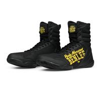 BENLEE Scarpe da boxe Strike, nero giallo, 39 EU