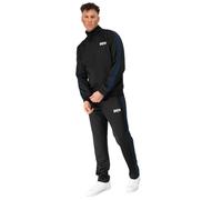 BENLEE Tanner Track Suit, Nero/Bianco/Blu Marino, XL Uomo