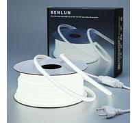 BENLUN Striscia LED (288) 220V Esterno Impermeabile 20 metri 6000K Bianco Freddo