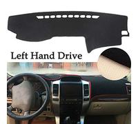 BENME Cruscotto Copertura per Toyota Land Cruiser Prado Lexus GX470 J120 2003-2009 Dash Zerbino Dash Coperchio Dashboard Cover Dash Mat Dashmat Cruscotto Protettore Tappeto,Black