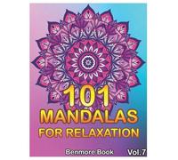 Benmore Book 101 Mandalas For Relaxation (Tascabile) 101 Mandalas for Relaxation