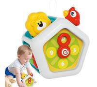 Benna attività del bambino, Activity Cube per bambino, Cubo di attività per bambini, Giochi di inquietezza educativi, giocattoli di apprendimento interattivo per ragazze, ragazzi, 12-18 mesi, preescol
