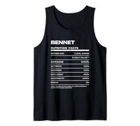 Bennet Dichiarazione Nutrizionale Nome Divertente Canotta