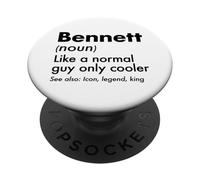 Bennett Like A Normal Guy Only Cooler Legend King Nome PopSockets PopGrip Adesivo
