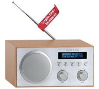 Bennett & Ross DAB-258 NT Vikedal Radio DAB/FM con Bluetooth, Funzione RDS