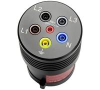 Benning 44042 BENNING TA 7-63 Adattatore per misurazioni Spina CEE 63 A 5 poli