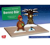 Benno Bär: Ausgestanzte Figuren zum Spielen und Erzählen. Ein modernes Märchen über Freundschaft & Hilfsbereitschaft. Ein Wintermärchen für die Erzählschiene für Krippe & Kita. Mit Textvorlage
