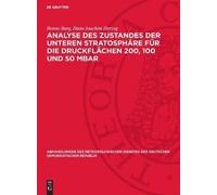 Benno Barg Hans Analyse Des Zustandes Der Unteren Stratosphär (Copertina rigida)