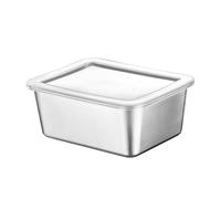 Bennto Box - Contenitore per alimenti | Contenitori per la preparazione dei pasti | Scatola per il pranzo in acciaio inossidabile Airt e colata di cibo per perdite per gli avanzi di cucina a maggio