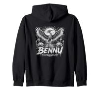 Bennu Rise from The First Light Phoenix Felpa con Cappuccio