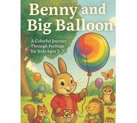 Benny and the Big Balloon: A Colorful Journey Through Feelings for Kids Ages 3-7 SEL book for kindergarten and children’s about teamwork and empathy and illustrated teaching emotions Christmas stories