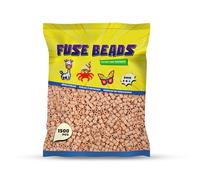 Benny Beads Perline da Stirare 1500 Pezzi, Dimensione Midi 5mm, Accessori Creativi per Lavori DIY Perline a Fusione