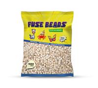 Benny Beads Perline da Stirare 1500 Pezzi, Dimensione Midi 5mm, Accessori Creativi per Lavori DIY Perline a Fusione