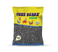 Benny Beads Perline da Stirare 1500 Pezzi, Dimensione Midi 5mm, Accessori Creativi per Lavori DIY Perline a Fusione