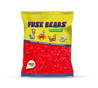 Benny Beads Perline da Stirare 1500 Pezzi, Dimensione Midi 5mm, Accessori Creativi per Lavori DIY Perline a Fusione