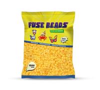 Benny Beads Perline da Stirare 1500 Pezzi, Dimensione Midi 5mm, Accessori Creativi per Lavori DIY Perline a Fusione