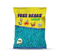 Benny Beads Perline da Stirare 1500 Pezzi, Dimensione Midi 5mm, Accessori Creativi per Lavori DIY Perline a Fusione