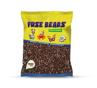 Benny Beads Perline da Stirare 1500 Pezzi, Dimensione Midi 5mm, Accessori Creativi per Lavori DIY Perline a Fusione